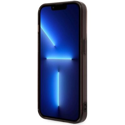 5. Case BMW BMHCP14L22HVGV iPhone 14 Pro 6.1" black/black IML Tricolor Stripe