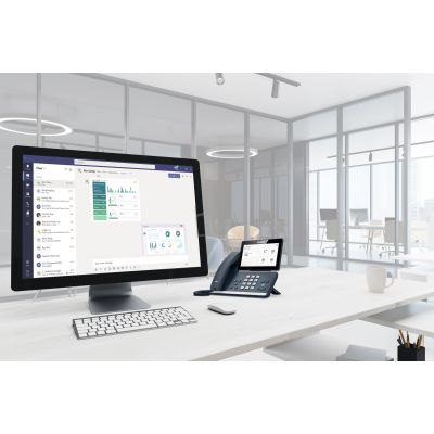 21. Yealink MP58 IP phone certified for Microsoft Teams