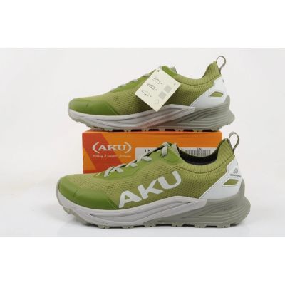 11. Aku men's outdoor trekking shoes Aira comfortable hiking green gray
