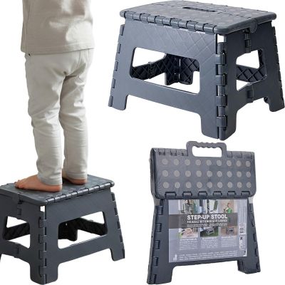 5. FOLDABLE ANTI-SLIP STOOL GRAY