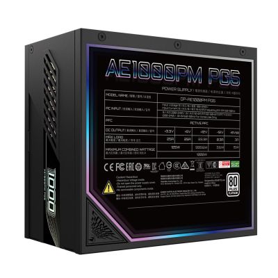 33. Gigabyte AORUS ELITE P1000W 80+ Platinum Modular PCIe 5.0 ICE Power Supply (GP-AE1000PM PG5 ICE)