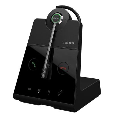 2. Jabra Engage 65 SE Wireless On-Ear Headset, Headband Office/Call Center Black