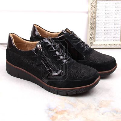8. Filippo W PAW467 black leather wedge shoes