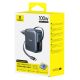 4. Baseus EnerCore CJ11 100W Wall Charger with USB-A and USB-C Ports and Retractable USB-C Cable - Black