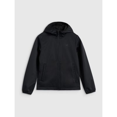 6. Softshell jacket, windproof membrane 5000, boys 4F 4FJRAW25TSOFM516-20S