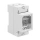 2. QOLTEC SINGLE-PHASE ENERGY CONSUMPTION METER FOR DIN RAIL | 230V | LCD | 2P