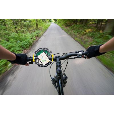 13. DUNLOP SILICONE BIKE PHONE HOLDER 360 ROTATING BLACK