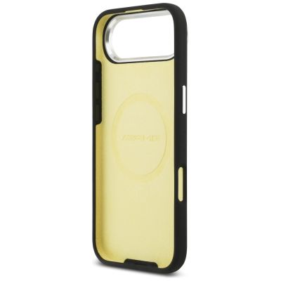 7. AMG Silicone Oversize Rhombs MagSafe Case for iPhone Air - Black