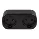 6. BLOW SMART DOUBLE SOCKET CONTROLLED WIFI TUYA BLACK