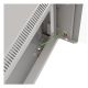 28. LANBERG WALL-HUNG RACK CABINET 19" 4U 540X350 GRAY GLASS DOOR (FLAT PACK)