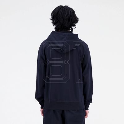 7. New Balance Essentials Stacked Logo Frenc M Hoodie MT31537BK