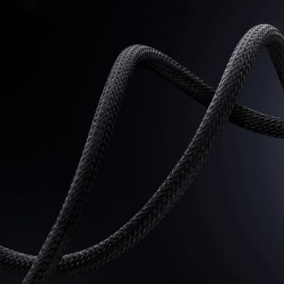 17. Baseus Glimmer Series Fast Charging Cable USB-A - USB-C 100W 480Mb/s 1m Black