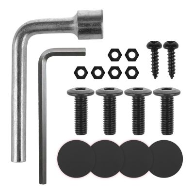 5. MACLEAN DESK STAND FOR MONITOR OR LAPTOP, GAS SPRING, FOR SITTING AND STANDING WORK, BLACK MC-493