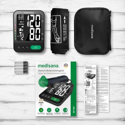 4. Medisana BU 582 upper arm blood pressure monitor (black)
