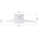 6. JAPANNEXT 68.5 cm JN-IPS270UHD60F-C65W-HSP-W HDMI/DP UHD monitor