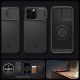 14. Spigen Optik Armor Mag Case with MagSafe for iPhone 16 Pro Max - Black