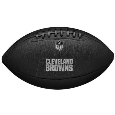 2. Wilson NFL Team Metallic Premiere Cleveland Browns Ball WF4015808XB