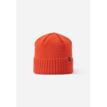 Reima Beanie Kalotti Red Orange Junior children's winter hat made of certified orange wool (5300232A-2820)