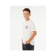 2. RIP CURL Pacific Rinse Sunrise Tee-Boy White