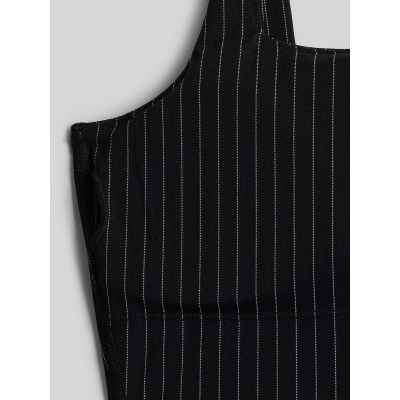 8. Women's slim striped crop-top 4F 4FRAW26TSLEF373-20S