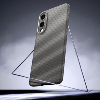 15. Spigen Liquid Air Case for Samsung Galaxy S25 Edge - Gray