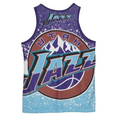 2. Mitchell & Ness NBA Utah Jazz Men's Sleeveless Sports T-Shirt