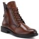5. Women's insulated worker boots, camel, Vinceza 58677