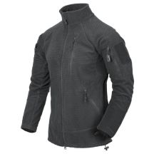 ALPHA TACTICAL sweatshirt - Grid Fleece - Shadow Gray