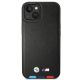 3. Case BMW BMHCP14S22PTDK iPhone 14 6.1 "black / black Leather Stamp Tricolor