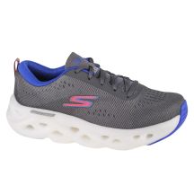 Skechers Go Run Swirl Tech 128791-GRY Gray 35
