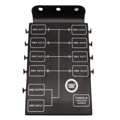 LIGHT4ME XSPLIT 8 DMX splitter