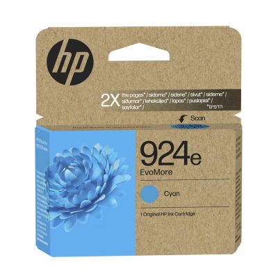 20. HP Original Cyan Ink 924e EvoMore