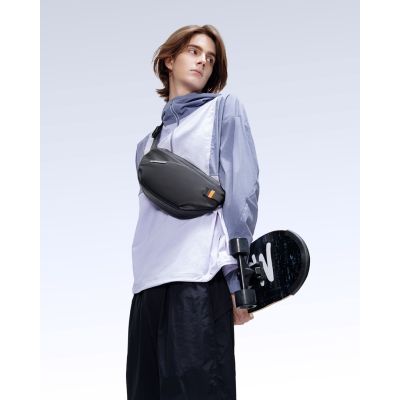 2. Inateck FB01001 Polyester Black Unisex Shoulder Bag