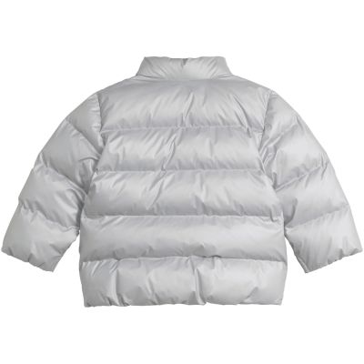 2. Adidas Synthetic Down Glam Silver Kids Jacket JM8870