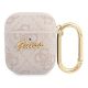 Guess 4G Script Metal Collection Case for AirPods 1 / 2 - Pink