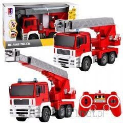 Fire Truck with 660° Rotating Boom, Remote-Controlled, RC 1:20