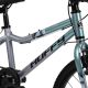 5. Huffy Literide Alu 20” Silver-Turquoise Bike (23005W)