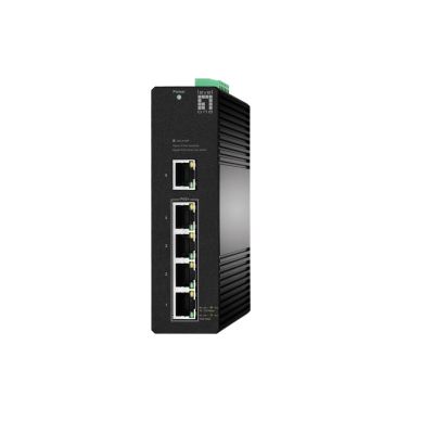 LevelOne Hilbt Industrial PoE+ Switch 5-Port 60W 1Gbps