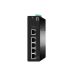 LevelOne Hilbt Industrial PoE+ Switch 5-Port 60W 1Gbps