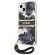 2. Guess GUHCP13SKCABBK iPhone 13 mini 5.4" black/black hardcase Camo Strap Collection