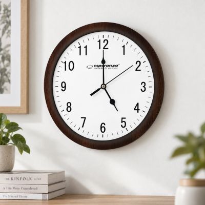 7. ESPERANZA WALL CLOCK LOS ANGELES WHITE