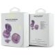 6. Guess 4G Printed Logo Bluetooth TWS Headphones + Docking Station - Purple