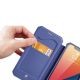 6. DUX DUCIS Skin X Bookcase type case for iPhone 13 Pro blue