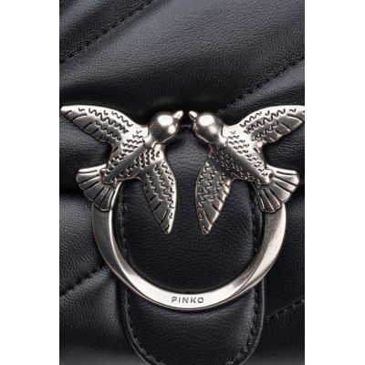 4. Pinko LOVE PUFF MINI CL 100039 A0F2 leather handbag black (100039 A0F2 Z99O)