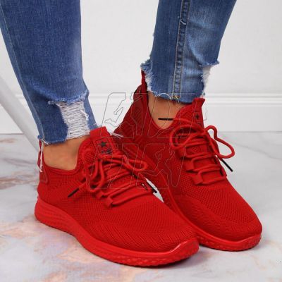 4. NEWS M EVE268B red sports shoes