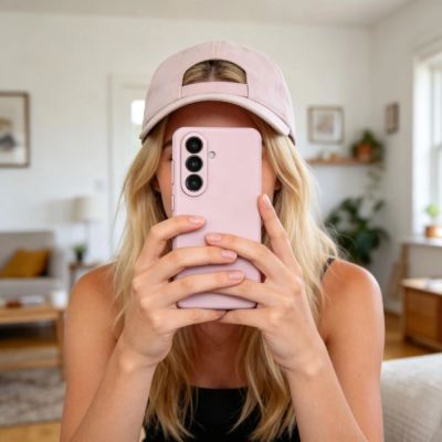 7. Tech-Protect Silicone MagSafe Case for Samsung Galaxy S26 - Pink