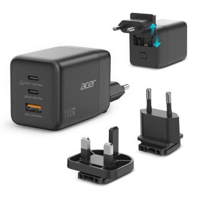 Acer HP.DSCAB.019 Mobile Charger Universal Black AC Fast Charging Internal