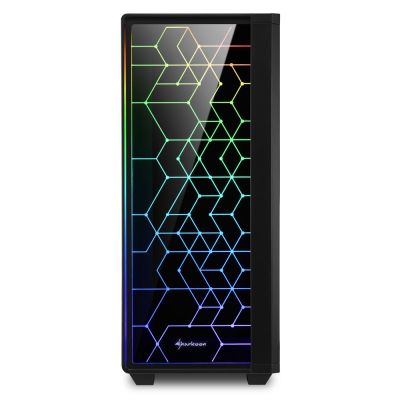 5. Sharkoon RGB LIT 100 Midi Case
