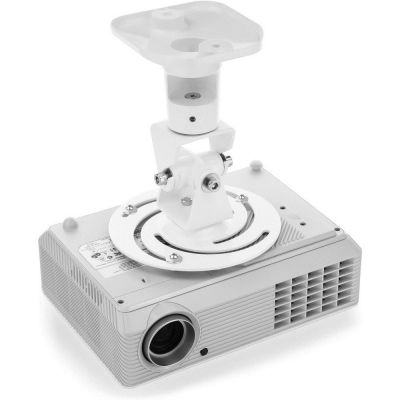 5. TECHLY CEILING PROJECTOR MOUNT 22CM 10KG WHITE