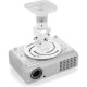 5. TECHLY CEILING PROJECTOR MOUNT 22CM 10KG WHITE